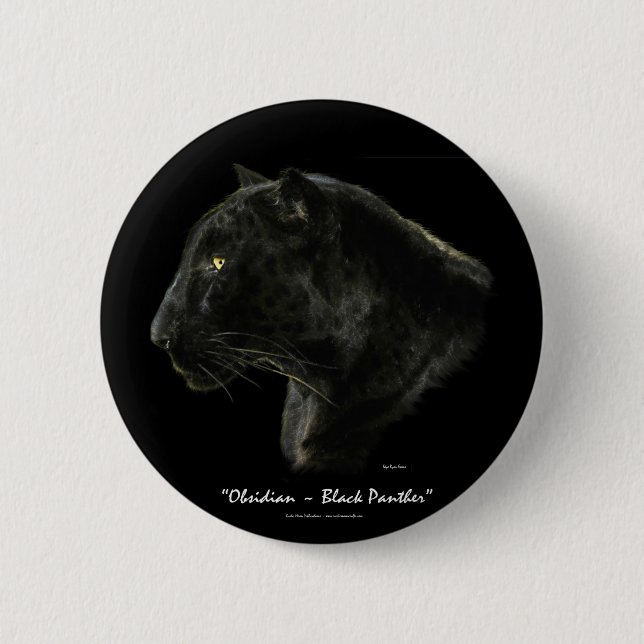 BIG CAT Endangered Species Series Pinback Button (Front)