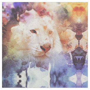 Big Cat Grunge Fabric