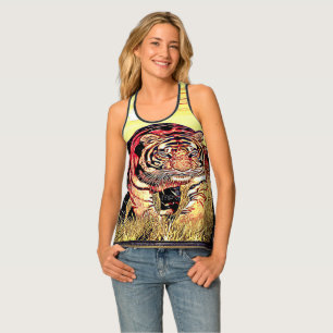 Big Cat Models: Boss Bengal Tiger 01-02 Tank Top