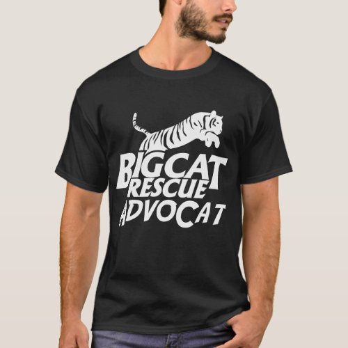 Big Cat Rescue AdvoCat Logo Tee Shirt