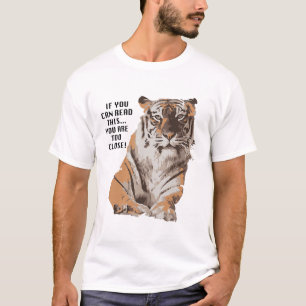 Big Cat Rescue Amanda Tiger Too Close T-Shirt