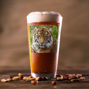 Big Cat Sumatran Tiger Glass