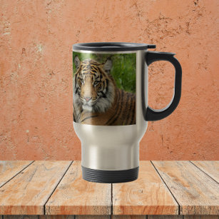 Big Cat Sumatran Tiger Travel Mug