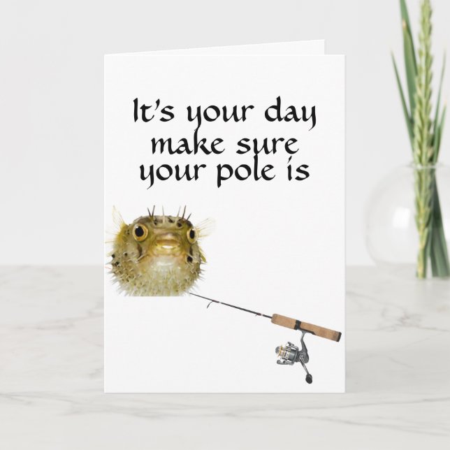 BIG CATCH FOR YOU ON "YOUR BIRTHDAY" CARD (Front)
