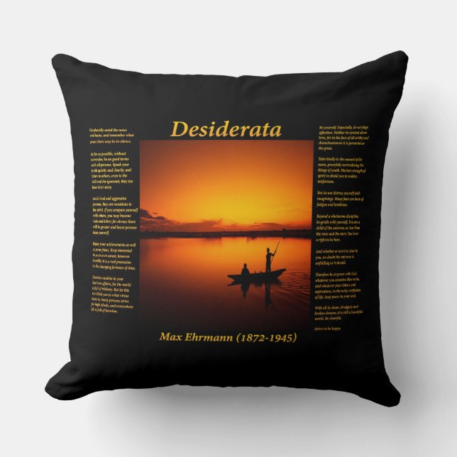 Big Catch Throw Pillow (Front)