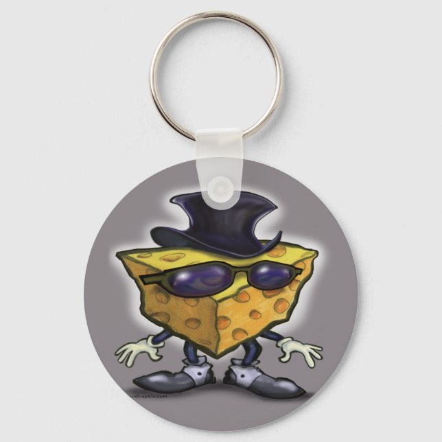 Big Cheese Keychain (Front)