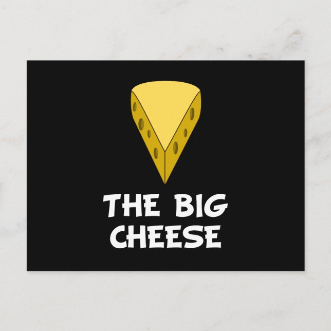 Big Cheese Postcard (Front)