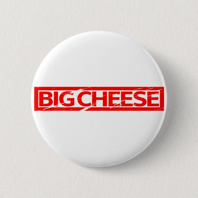 Big Cheese Stamp Button (Front)