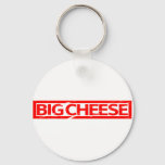 Big Cheese Stamp Keychain