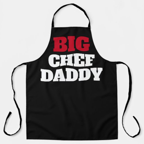 Big Chef Daddy Grilling  Apron