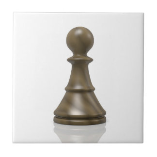 Big Chess pawn Ceramic Tile
