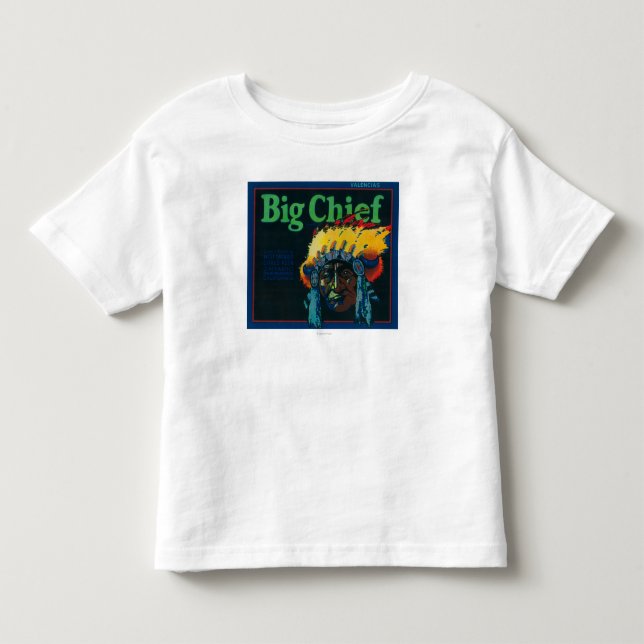 Big Chief Orange LabelOntario, CA Toddler T-shirt (Front)