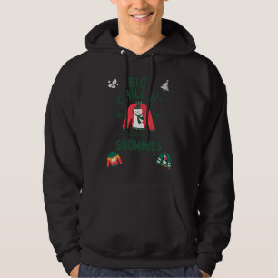 Big Chillin with My Snowmies Holiday Christmas Hum Hoodie