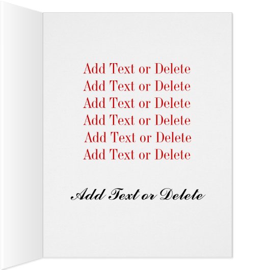 BIG Christmas Smile Greeting Card - SRF (Inside (Right))