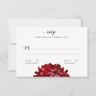 Big Chrysanthemum Response Card