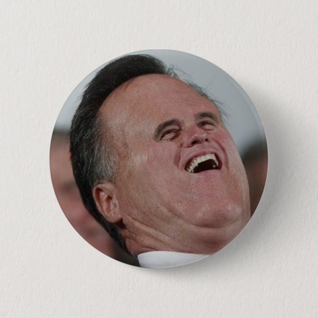 Big Chuckles Mitt Pinback Button (Front)