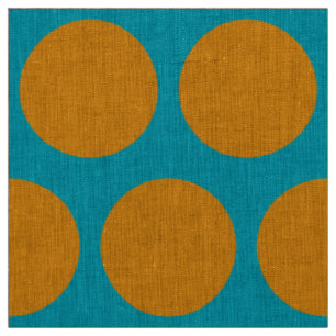 Big Circle Polka Dot Pattern Fabric