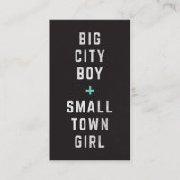 Big City Boy + Small Town Girl Jack & Jill Ticket
