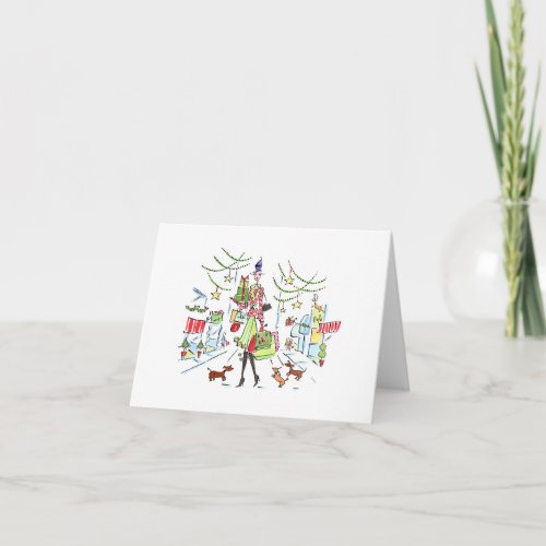 Big City Christmas  Lulu Notes 56 x 4 note card