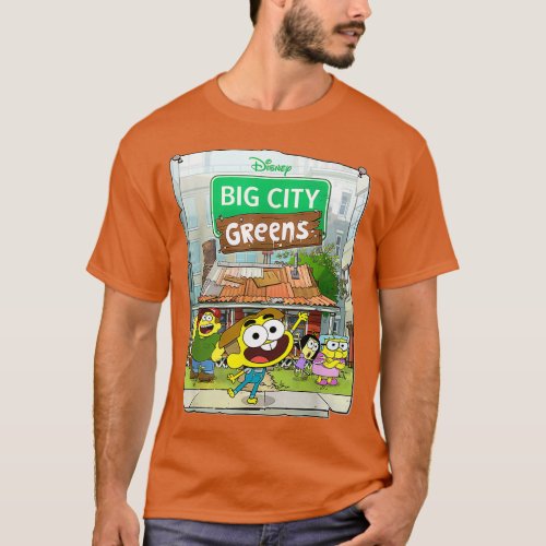 Big City Greens Cricket and Family T_Shirt