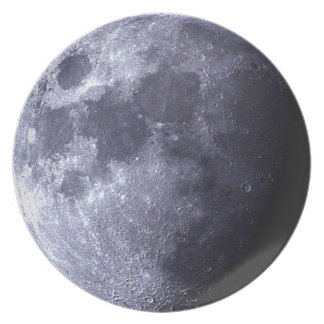 Moon Plates | Zazzle