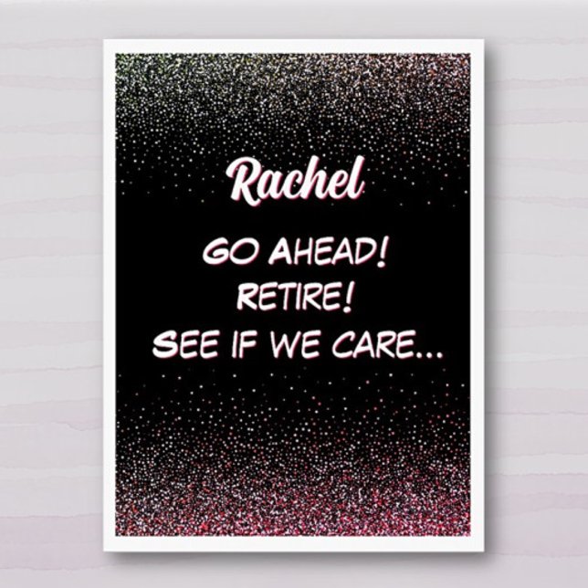 Big! Co-worker Personalized Retirement Card (Creator Uploaded)