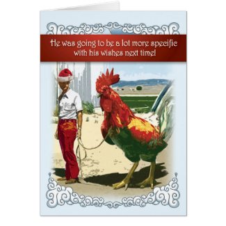 Big Cock Holiday Card