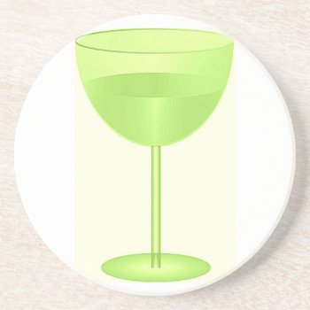 Big Cocktail Print Coaster by CreativeContribution at Zazzle
