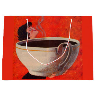 big coffee drinker large gift bag
