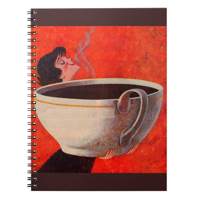 big coffee drinker notebook (Front)