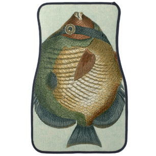Big Colorful Fish Car Mat