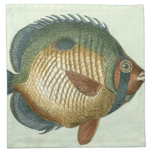 Big Colorful Fish Cloth Napkin