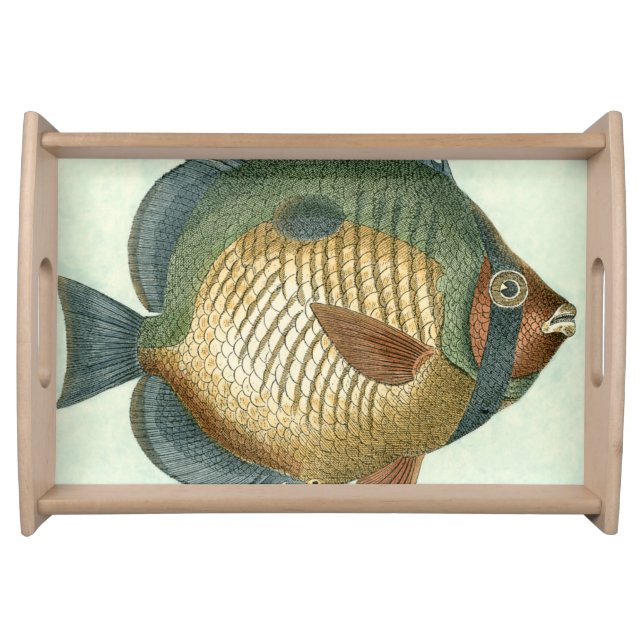 Big Colorful Fish Serving Tray (Front)
