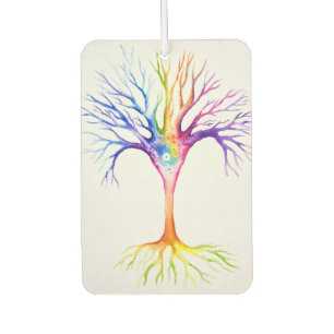 Big colorful neuronal tree air freshener