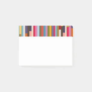 Big Colorful Stripes  Post-it Notes