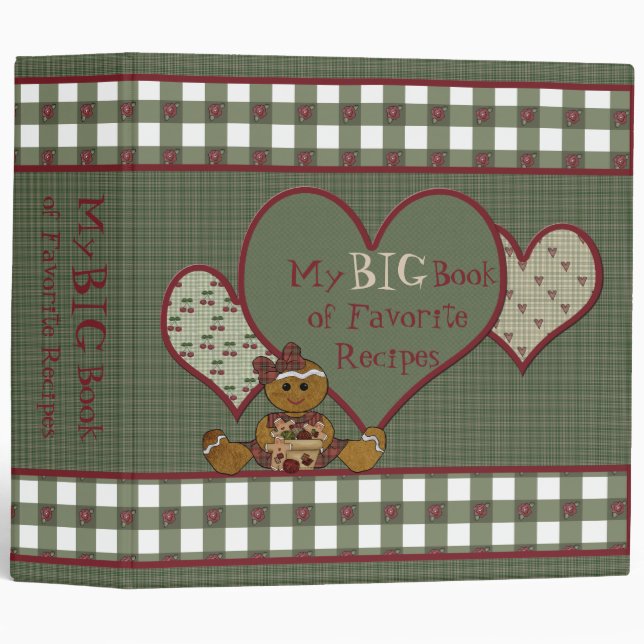 Big Country Recipe Binder (2") (Front/Spine)