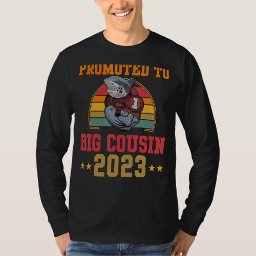 Big Cousin 2023 Promoted to Cousin 2023 Baby Annou T_Shirt
