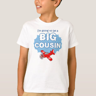 Big Cousin to be - Airplane announcement T-Shirt