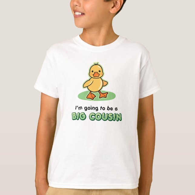 Big Cousin to be - Duck T-Shirt (Front)
