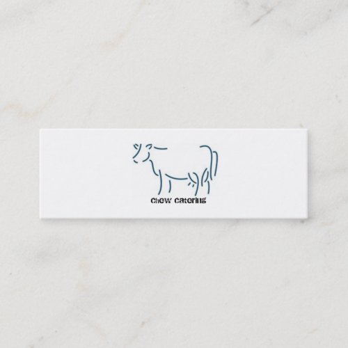 Big cow business card