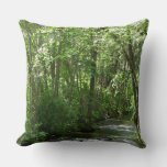 Big Creek in the Summer Time...... Throw Pillow
