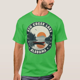 Big Creek Lake Alabama Sunset TShirt