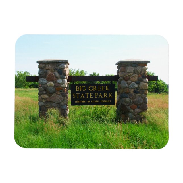 Big Creek State Park, Iowa Magnet (Horizontal)