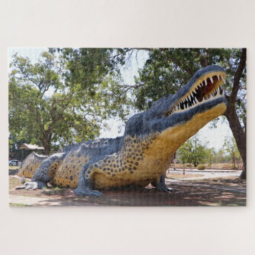 Big Crocodile Wyndham Western Australia Jigsaw Puzzle