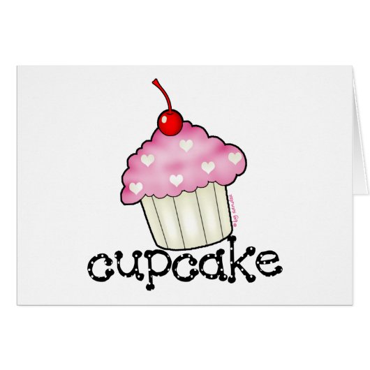 Big Cupcake Cards (Front Horizontal)