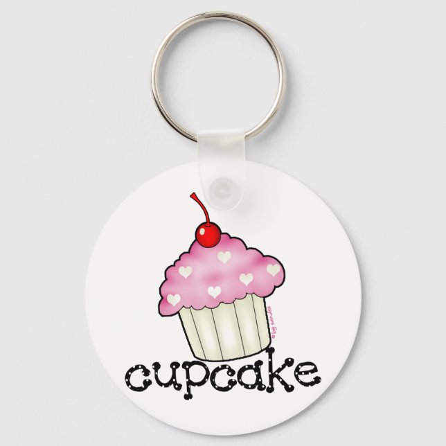 Big Cupcake Keychain (Front)