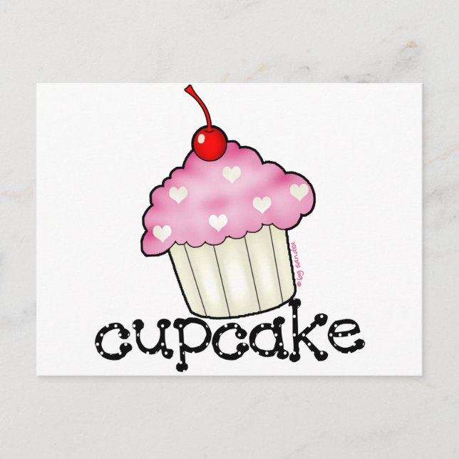 Big Cupcake Postcard (Front)