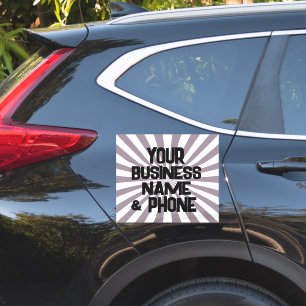 BIG CUSTOM BUSINESS CAR DECAL STICKERS