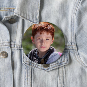 BIG CUSTOM PHOTO BUTTON