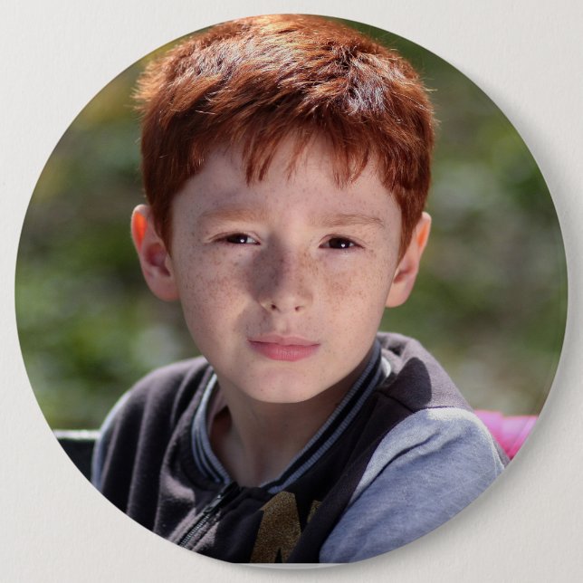 BIG CUSTOM PHOTO BUTTON CREATE YOUR OWN (Front)